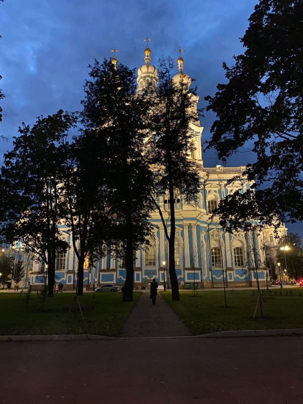 Создать мем: смольный собор в петербурге, смольный монастырь в санкт петербурге, воскресенский смольный собор