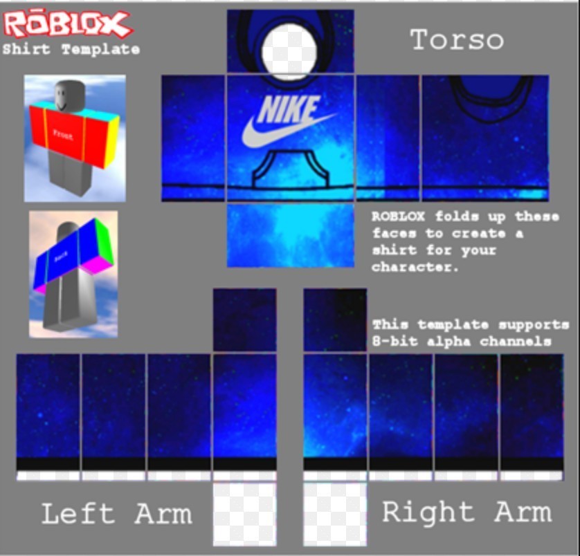 Roblox Clothing Template Transparent