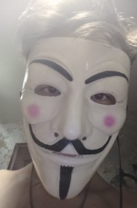 Create meme: anonymous mask, the guy Fawkes mask