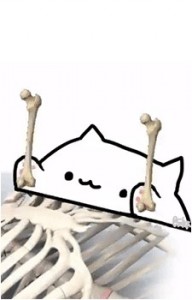 Создать мем: bongo cat мем кнопки, bongo cat арты, Рисунок