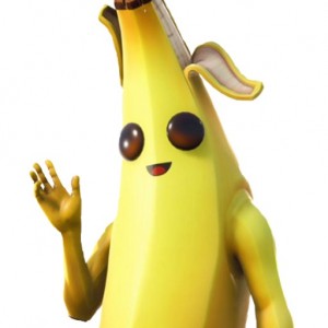 Create meme: a banana fortnight, the skin of the banana in a fortnight