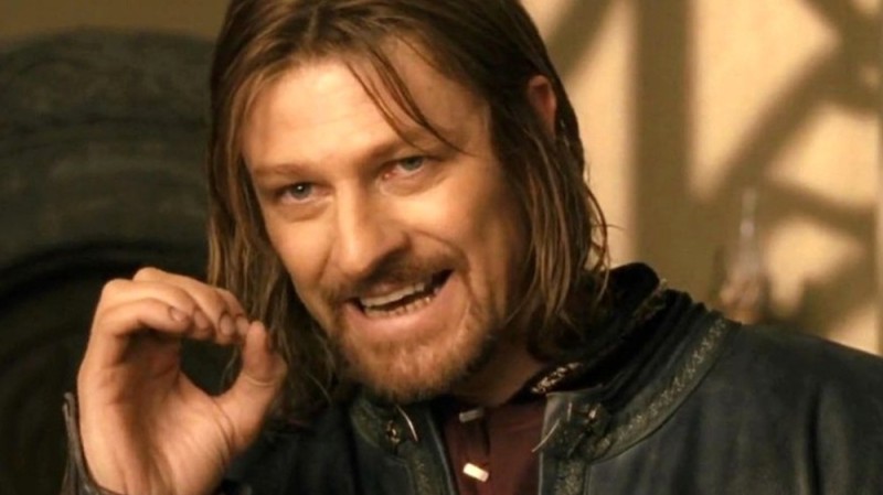 Create meme: the Lord of the rings Boromir, Boromir , Sean bean Boromir