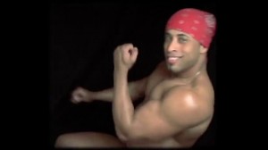 Create meme: hachimaki meme Ricardo, Ricardo Milos flexit, Brazilian stripper