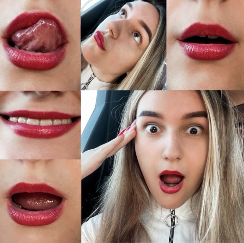 Создать мем: красивые губы, красивые губы макияж, матовая помада