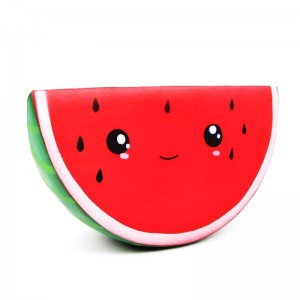 Create meme: squishees watermelon, cute squishees melon, antistress toy watermelon slice