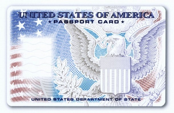 Create meme: united states passport card, id USA map, the passport