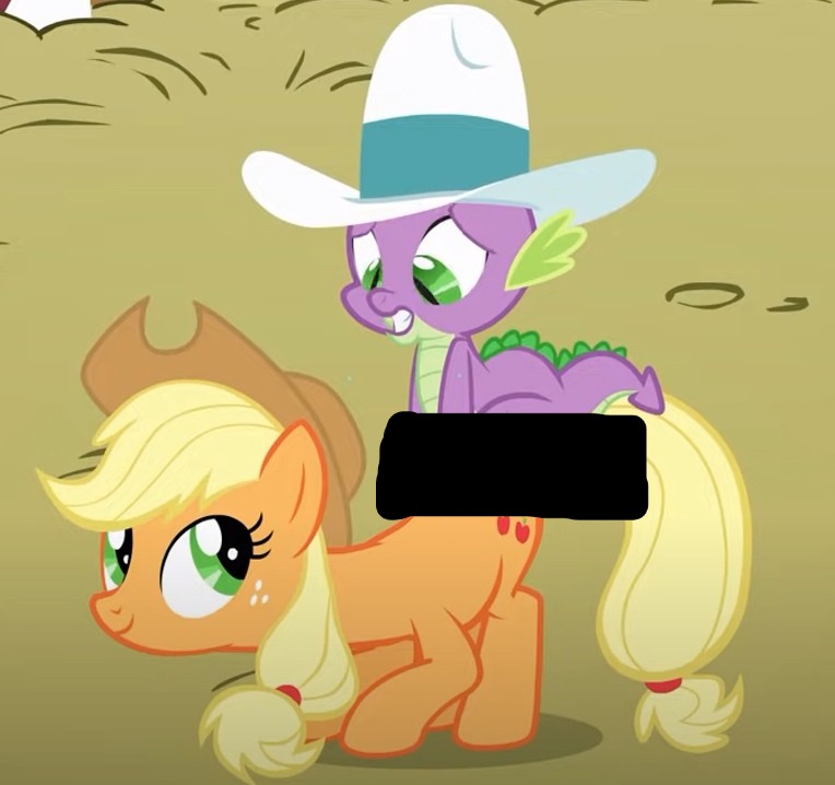 Create meme: apple jack, friendship is a miracle, pony 