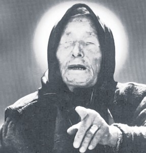 Создать мем: baba vanga, вангую что нахерачусь, я вангую