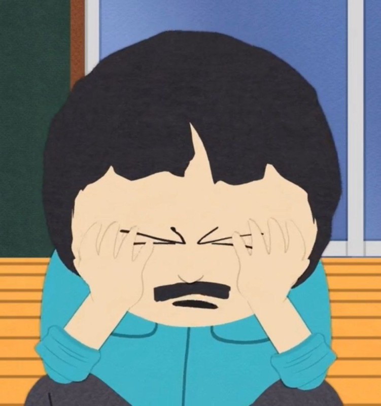 Create meme: Randy marsh , South Park , Randy