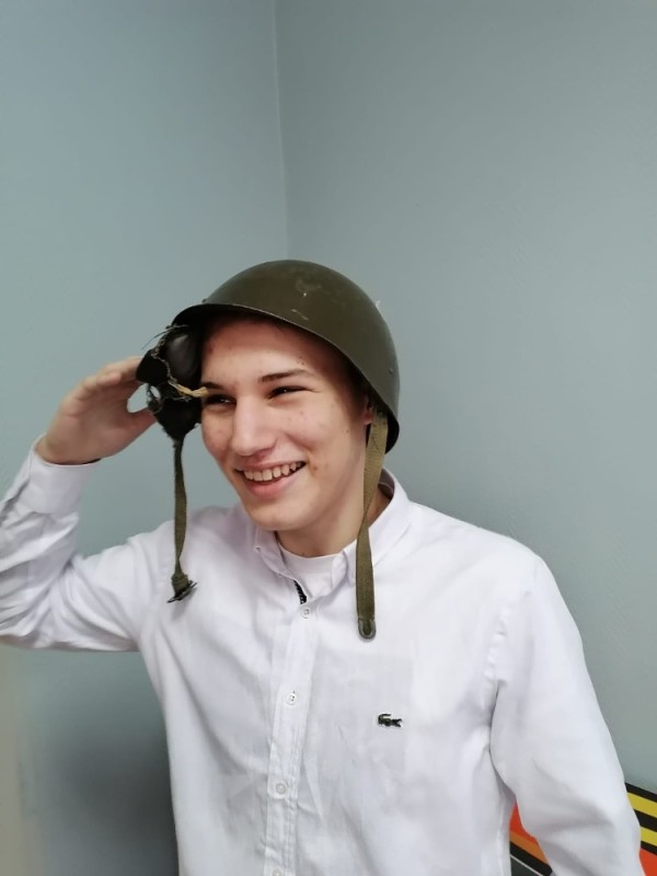 Create meme: teenagers , boy , a teenager in a hard hat