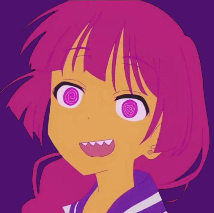 Create meme: yandere face yuno, anime, anime characters