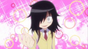 Create meme: anime, anime is not my fault that I'm unpopular, watashi ga motenai means, well obviously no wa dou kangaetemo omaera ga warui