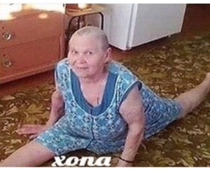 Create meme: Woman, grandma, photo nimble grandmother