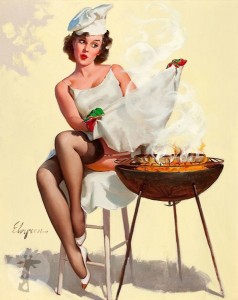 Create meme: pin-up girl, in pin-up style