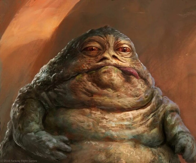 Create meme: Jabba the Hutt , jabba the hutt star wars, Toad Star Wars