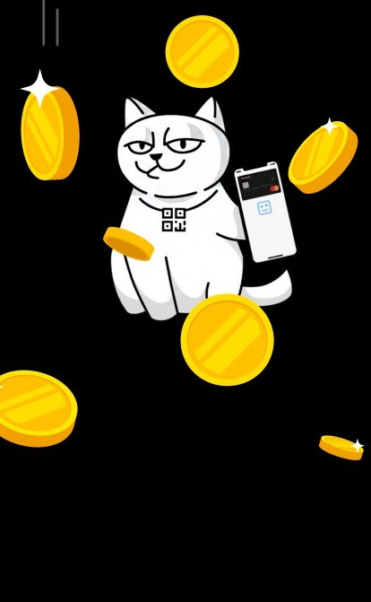 Create meme: monobank cat, beeline Beeline, the trick 