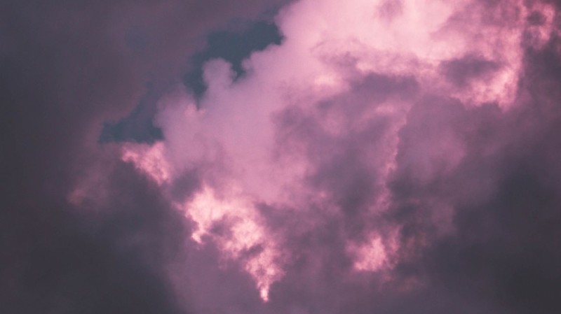 Создать мем: нежно розовые облака, фон облака розовые, розовые облака эстетика