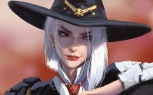 Создать мем: эш обои overwatch, ashe overwatch art, ashe overwatch