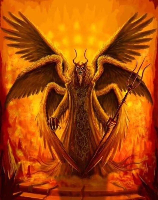 Создать мем: дьявол ангел, демон, архангел люцифер арт