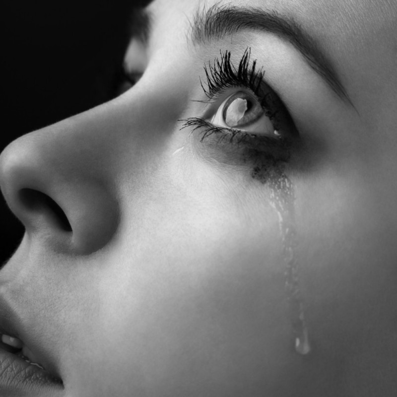 Create meme: women's tears, There are tears on my cheeks, tears 