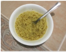 Create meme: noodles, food