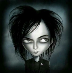 Create meme: goth art, avatar, toon hertz