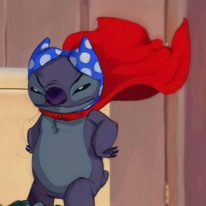 Create meme: anime, lilo and stitch, stitch