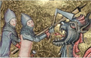Создать мем: наше средневековая миниатюра рыцарь, средневековье, средневековые