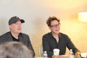 Create meme: kevin feige, James Gunn, Kevin Feige and James Gunn