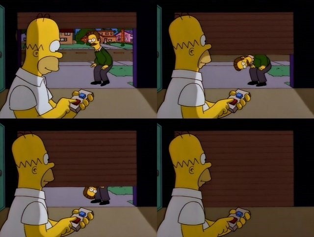 Create meme: meme of the simpsons Homer and Bart, the simpsons , Homer Simpson mmm