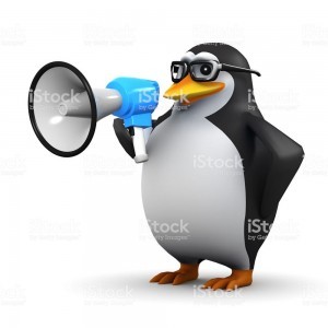 Создать мем: пингвин с телефоном, пингвин с микрофоном, пингвин в очках