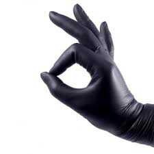 Create meme: nitrile gloves, powder-free, nitrile gloves, gloves nitrile black