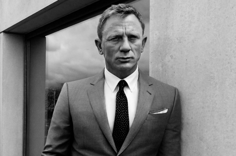 Create meme: James bond Daniel Craig, daniel craig james bond black and white, James bond 