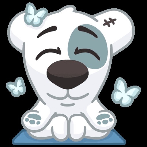 Create meme: spotty telegram stickers, spotty sticker with tongue, drawings for drawing stickers from vk spotti
