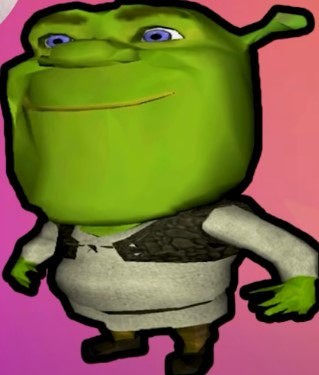 Create meme: Shrek , Shrek the bomb, Shrek from bubble kvass