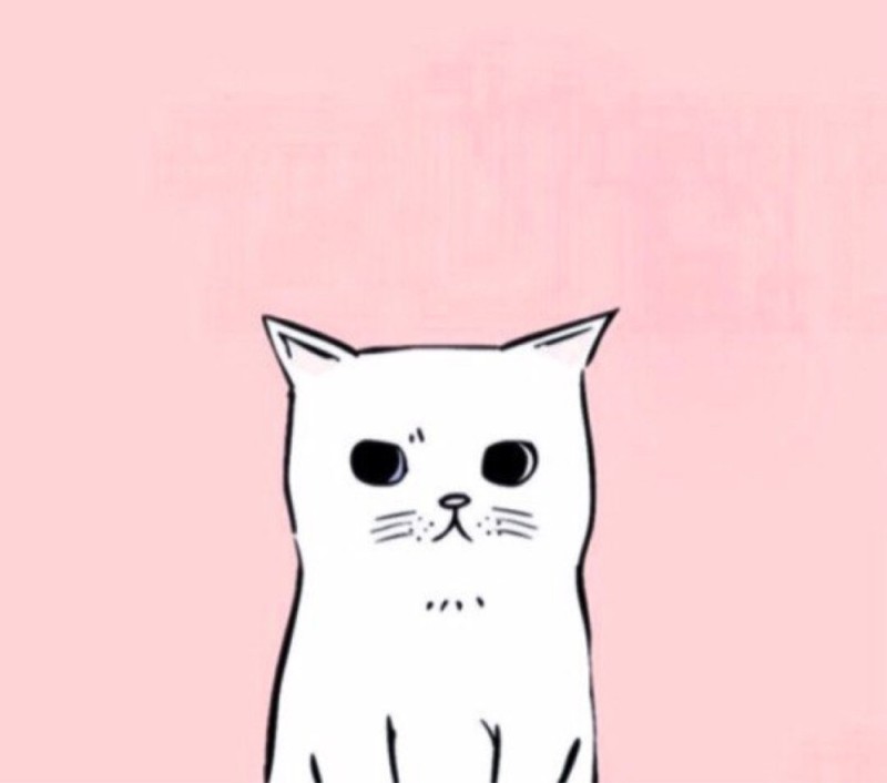 Create meme: small drawings of cats, cats drawings for drawing are easy, cats drawings are cute