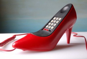 Создать мем: high heel, telephone, туфли