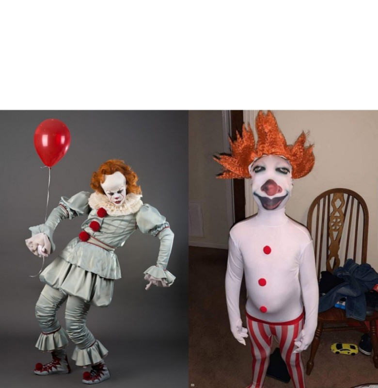 Создать мем: клоун пеннивайз, пеннивайз танцующий клоун 2017, костюм клоун пеннивайз (оно)