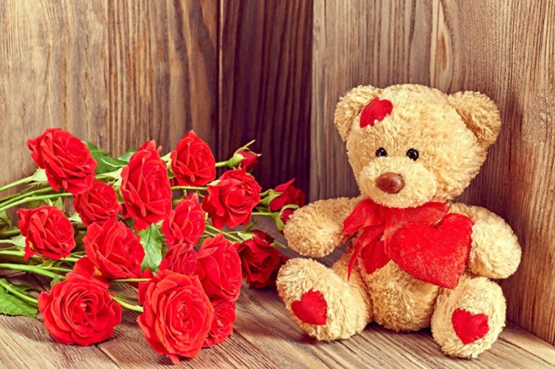 Создать мем: teddy, цветы красивые, teddy bear
