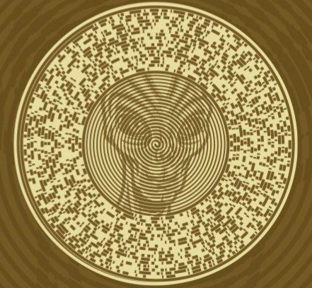 Create meme: mandala, crop circles , mantra 