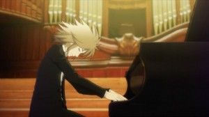 Create meme: anime, piano in the forest 1 anime series, piano in the forest anime screenshots