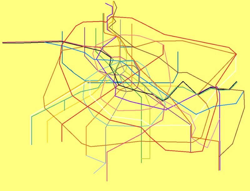 Create meme: metro prints, Paris Metro scheme, new york subway map