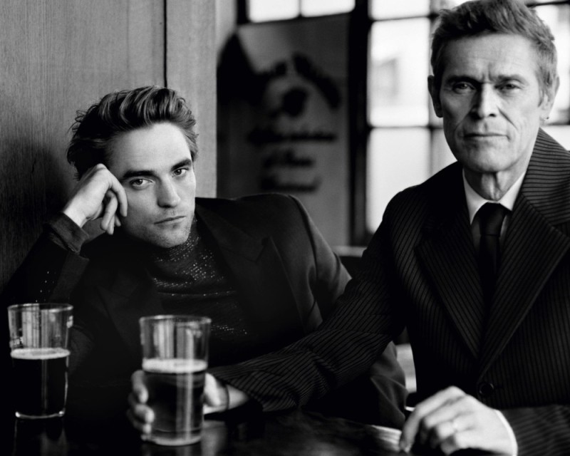 Create meme: willem dafoe, Robert Pattinson 