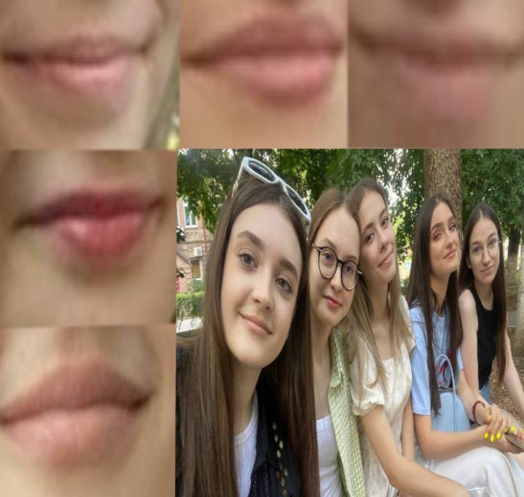 Создать мем: помад, лицо, губы
