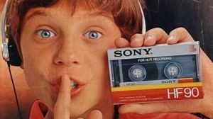 Создать мем: аудиокассета sony bhv46, sony hf 90, кассета