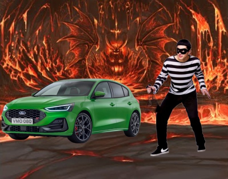 Create meme: Ford focus 2022 fourth, ford focus 2021, the flames of hell