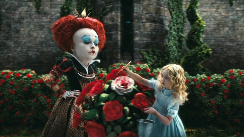 Create meme: Queen Alice in Wonderland, The red Queen Alice in Wonderland, Alice in Wonderland Alice
