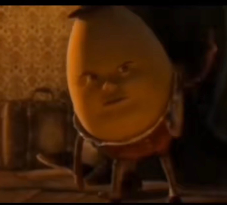 Create meme: Humpty Dumpty cartoon Puss in boots, puss in boots Humpty, humpty dumpty puss in boots