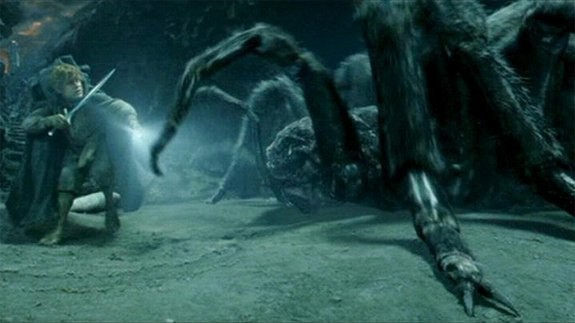 Create meme: The lord of the rings shelob's lair, Witcher memes, frodo and shelob