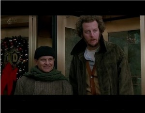 Create meme: thief, thieves in home alone a car, Murph and Harry home alone